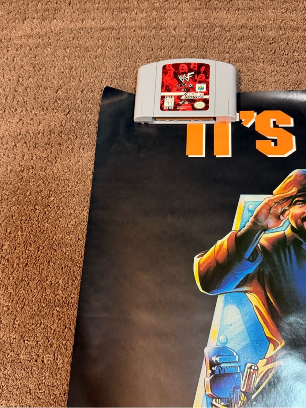 Super Mario Bros 1993 Video Store Promo Poster 26x40 - Picture 7 of 7